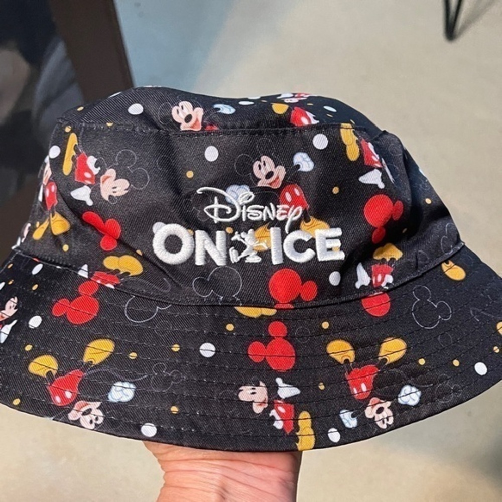 Disney On Ice Black and Red Mickey Mouse Hat